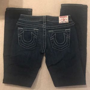 Like new True Religion brand Johnny jeans